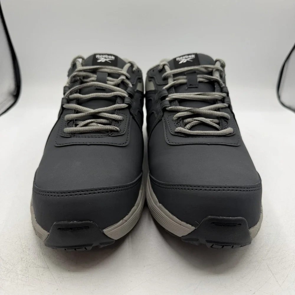 Reebok Guide Work Shoes Mens Sz 12 M Black/Grey Steel Toe Sneakers RB3502